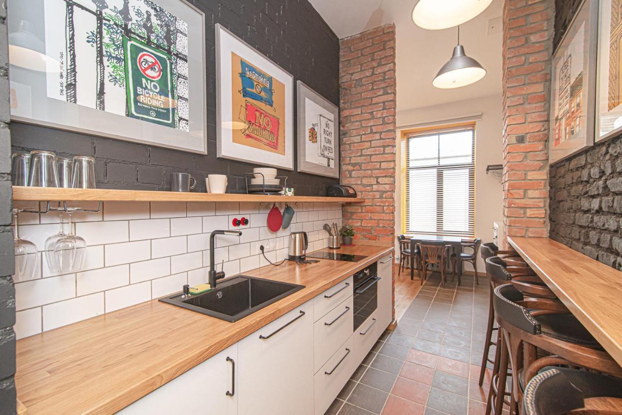 Modern Vilnius Old Town Apartment With Free Parking VNO Exterior foto